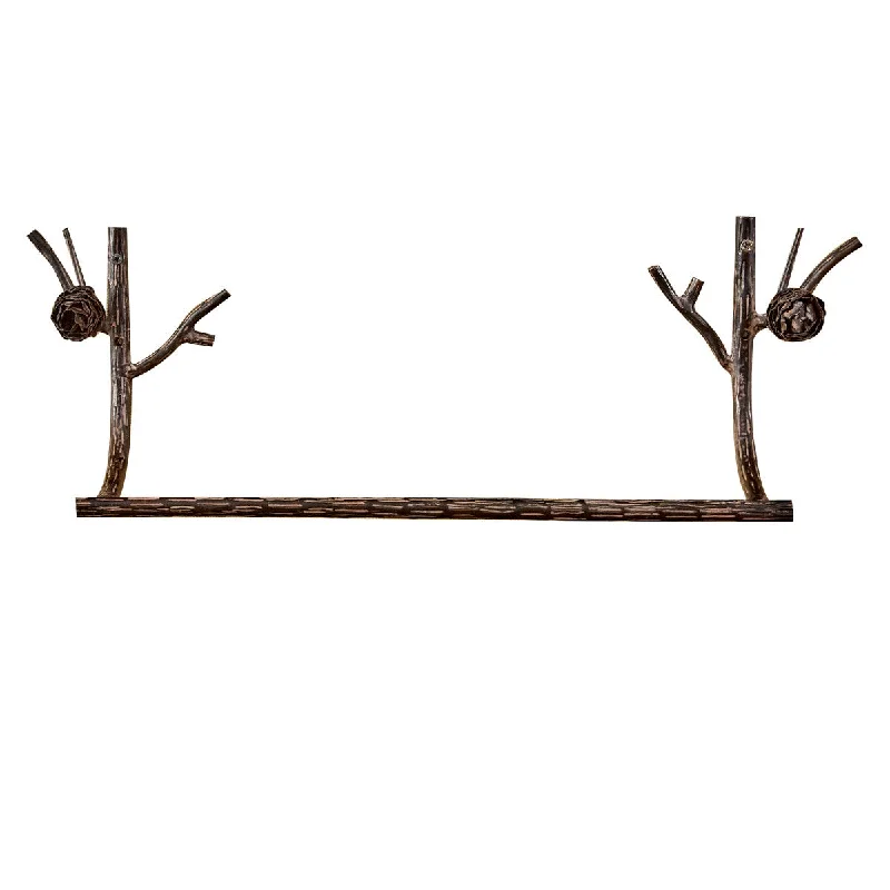 Christmas Holiday Stories Tall Pines Towel Bar 16" - Set of 2 Park Designs