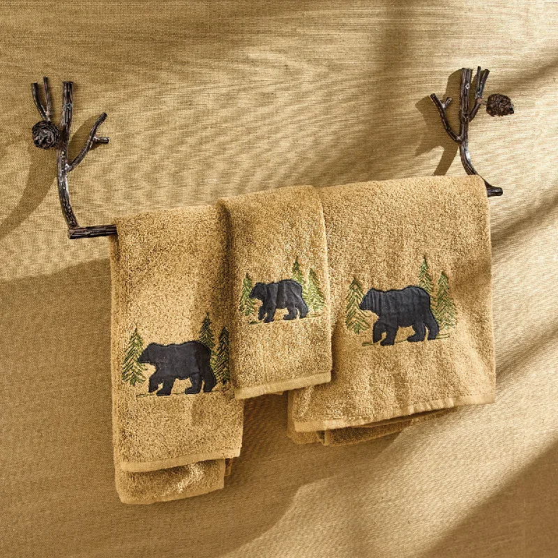 Christmas Celebration Tall Pines Towel Bar 24" - Set of 2 Park Designs