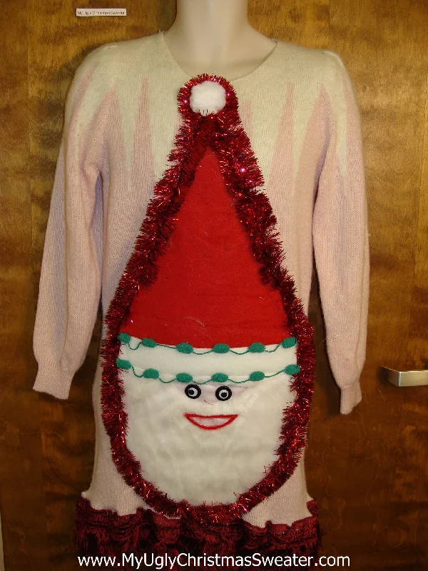 Christmas Bells Ugly Christmas Sweater Party Dress Size S