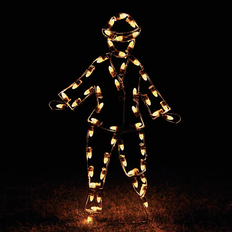 Christmas Classic Music Victorian Skater Boy  (1242-N)