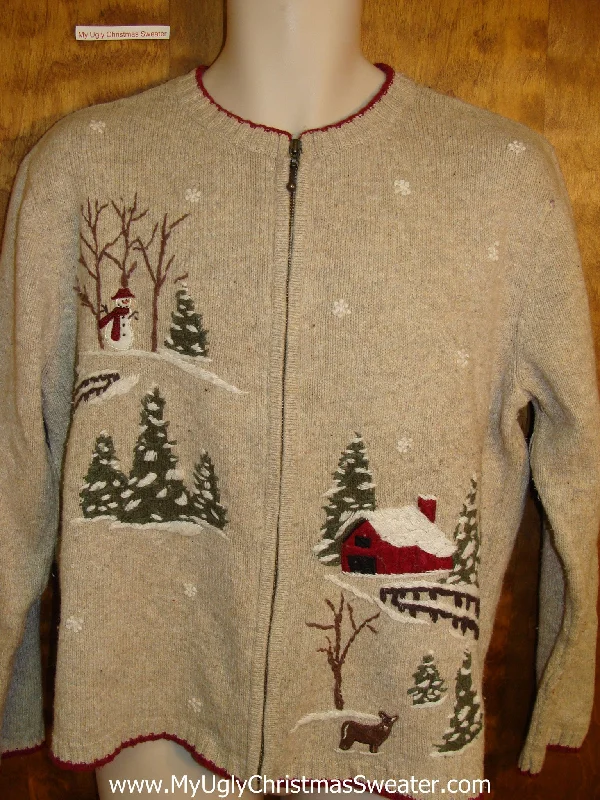 Christmas Lights Display Winter Wonderland Cute Xmas Sweater